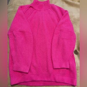 Free People Pink Sweater Tunic